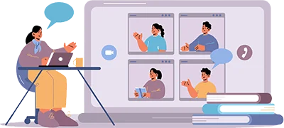 setup online classes in school management software